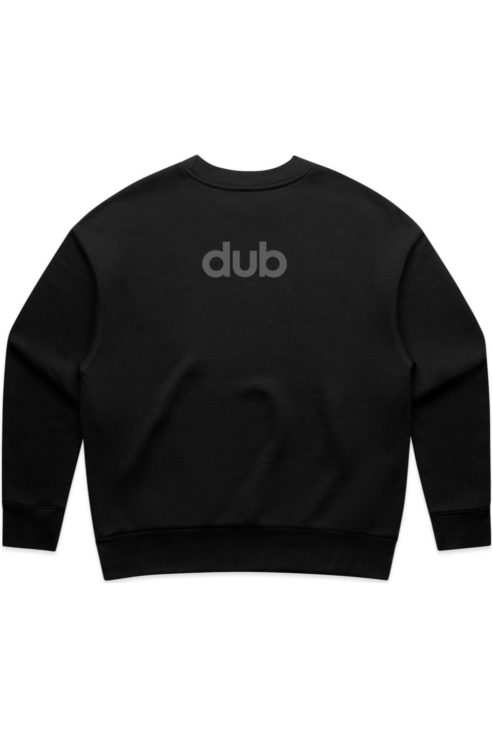 dub crop cut women's sweatshirt
