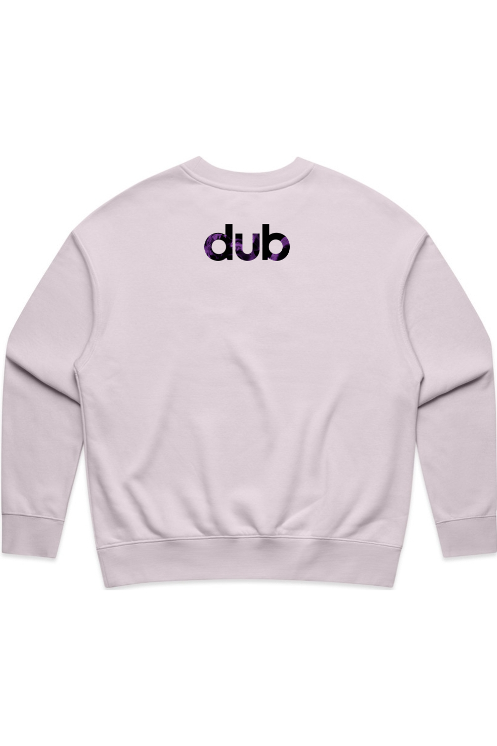 dub crop cut women's sweatshirt