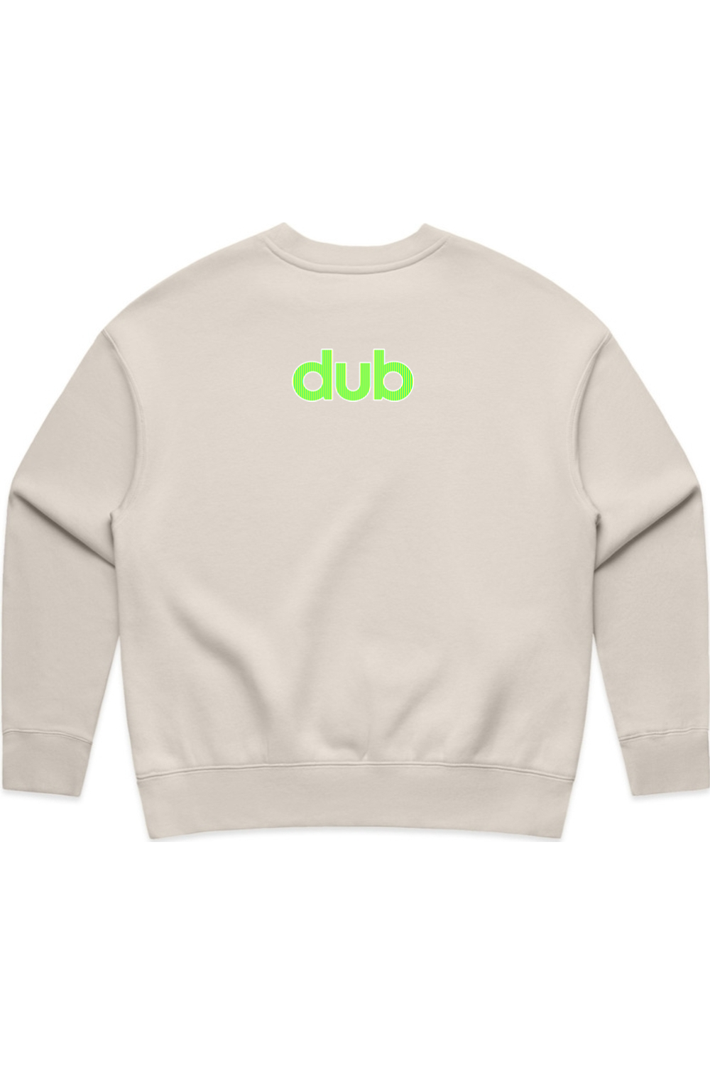 dub crop cut women's sweatshirt